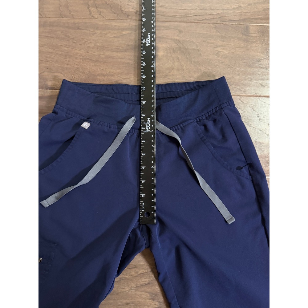 FIGS Zamora Jogger Scrub Pants Navy Blue XS Technical Collection W18SW200SP - Picture 6 of 6